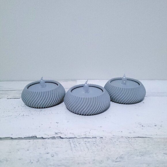 3 Minimalist Tealight Holder Modern Candle Holder cozy ambiance - Picture 1 of 8